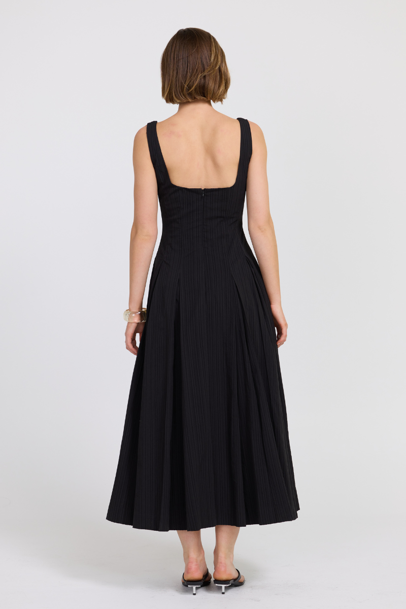REPRIVE DRESS - BLACK
