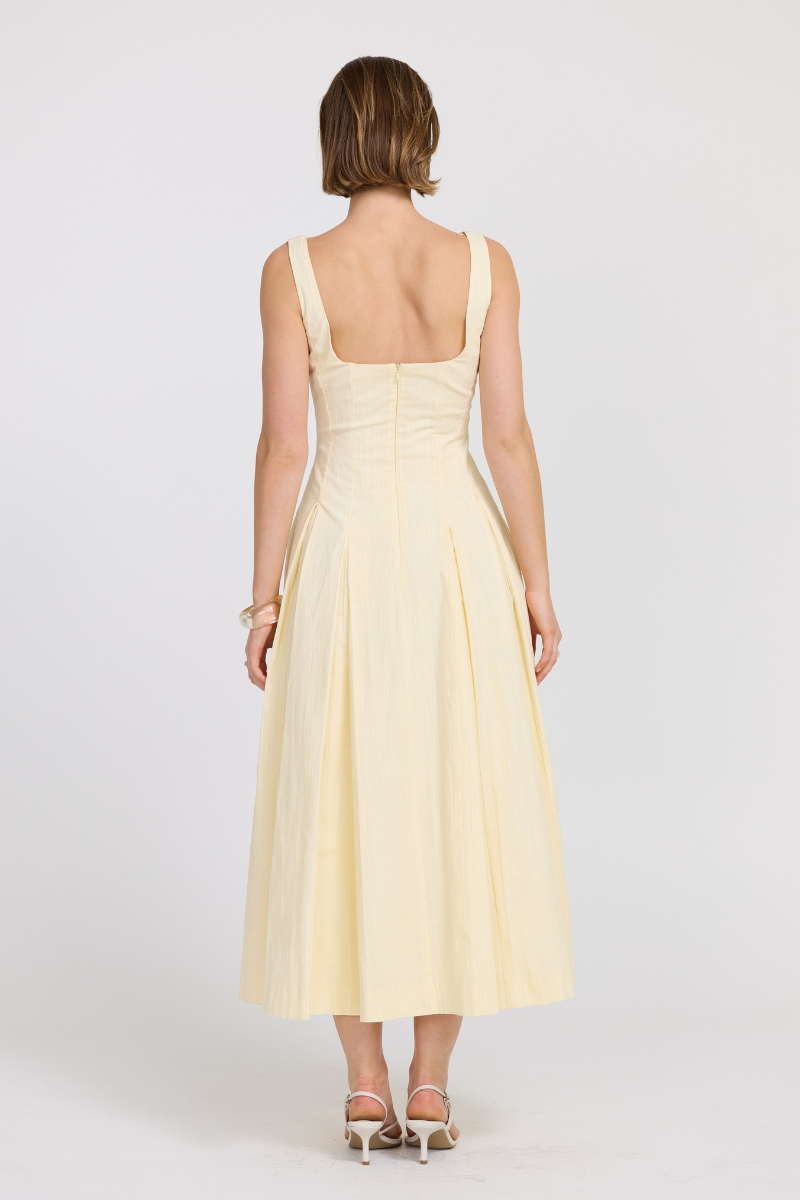 REPRIVE DRESS - PANNACOTTA