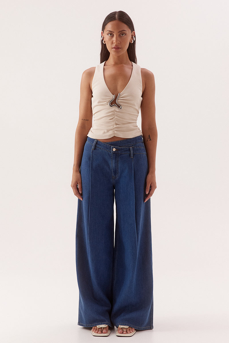 ELODIE PANT - CLASSIC BLUE
