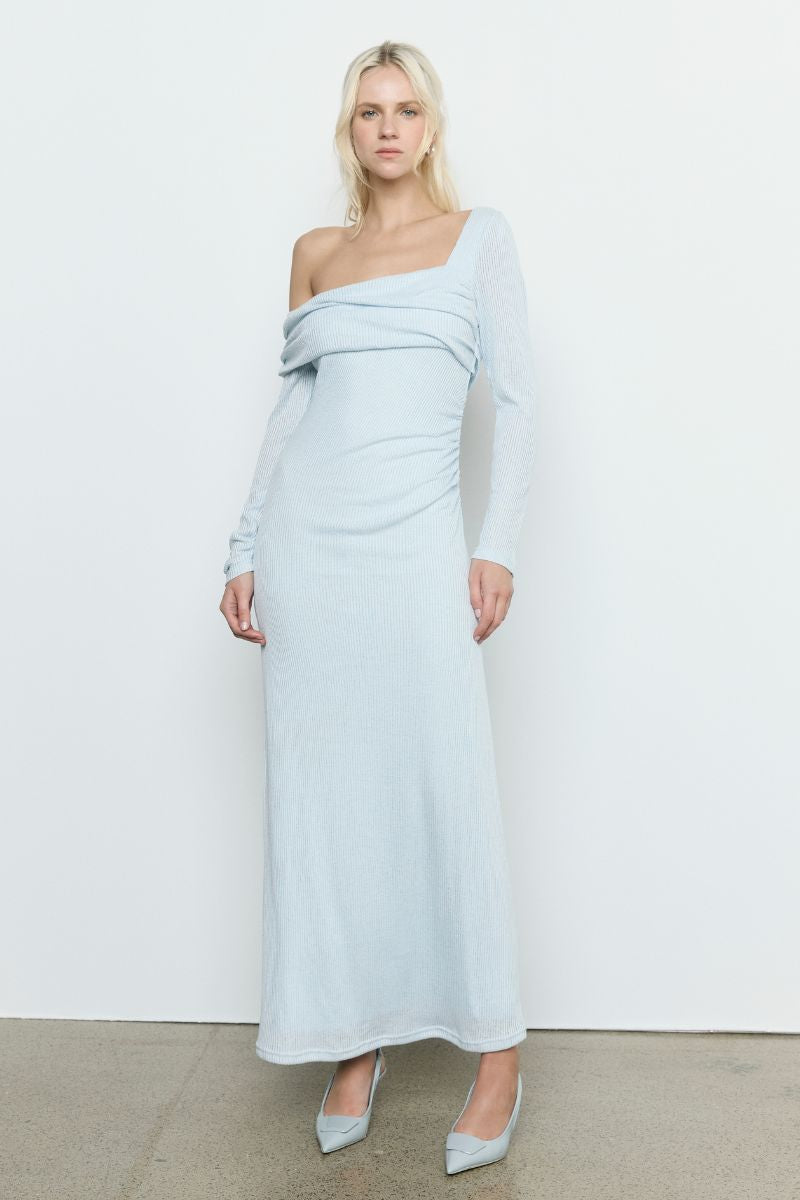 ALIGN ONE SHOULDER DRESS - GLACIER