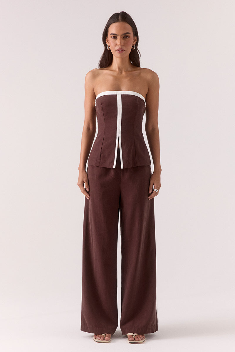 SORA BODICE - GANACHE