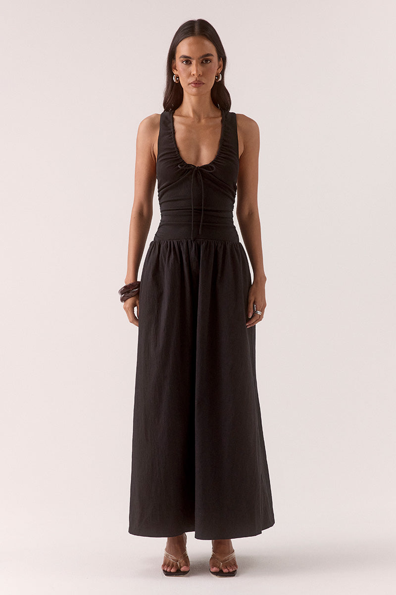 REVE DRESS - BLACK