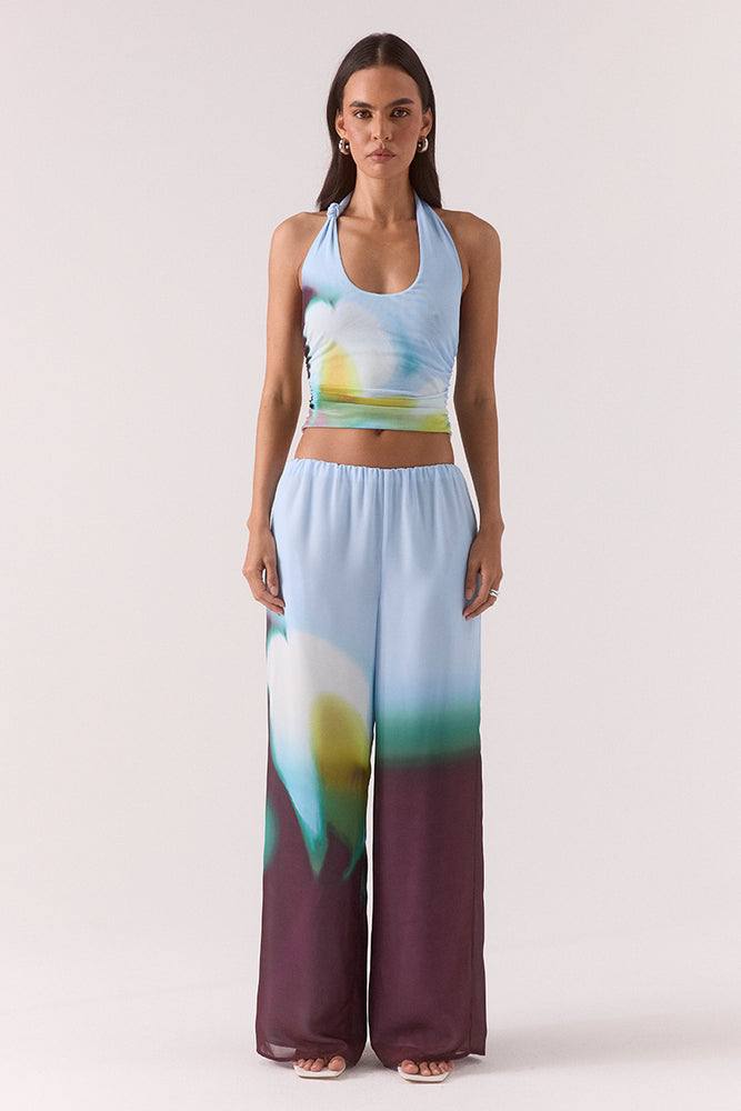 ZINNIA PANT - AZURE