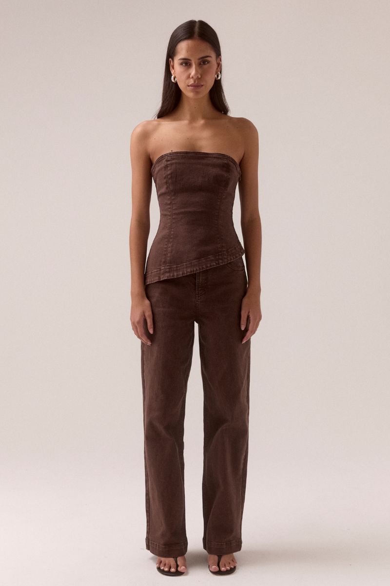 ZYRA BODICE - RAISIN