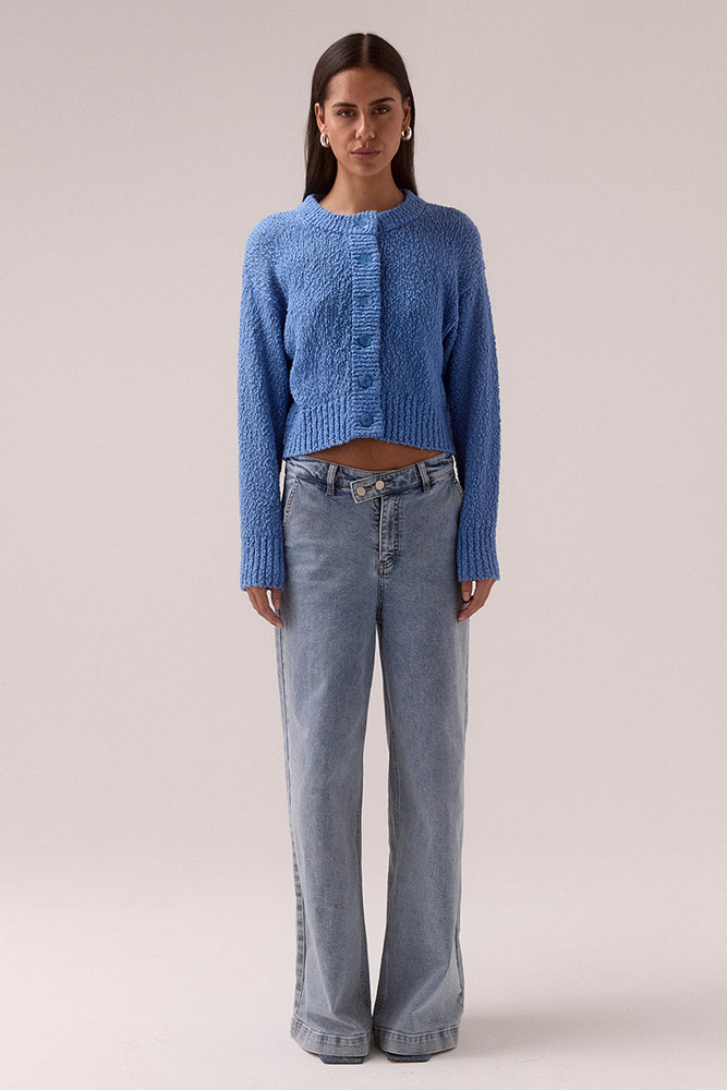 ALLURE CARDIGAN - BLUE