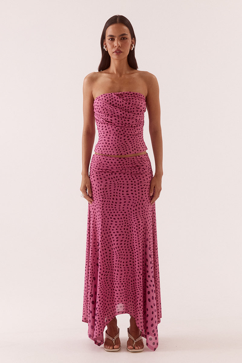 ZURI SKIRT - MAUVE