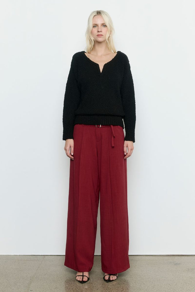 ALLURE SWEATER - BLACK