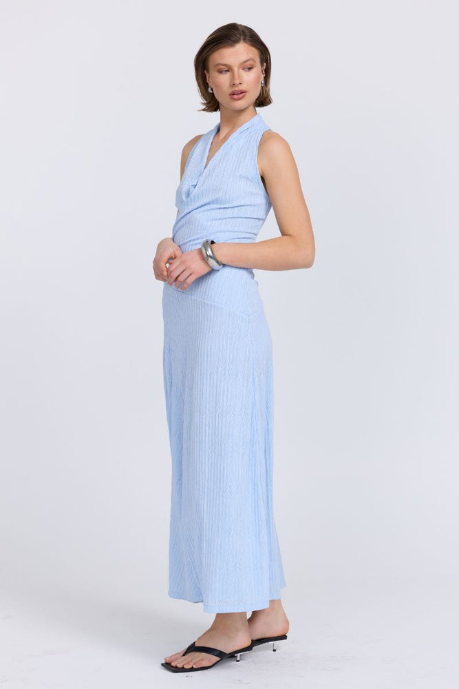 
                      
                        NOSTALGIA MESH DRESS - SKY
                      
                    