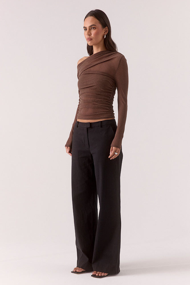 
                      
                        ZEYA LONG SLEEVE TOP - MOCHA
                      
                    