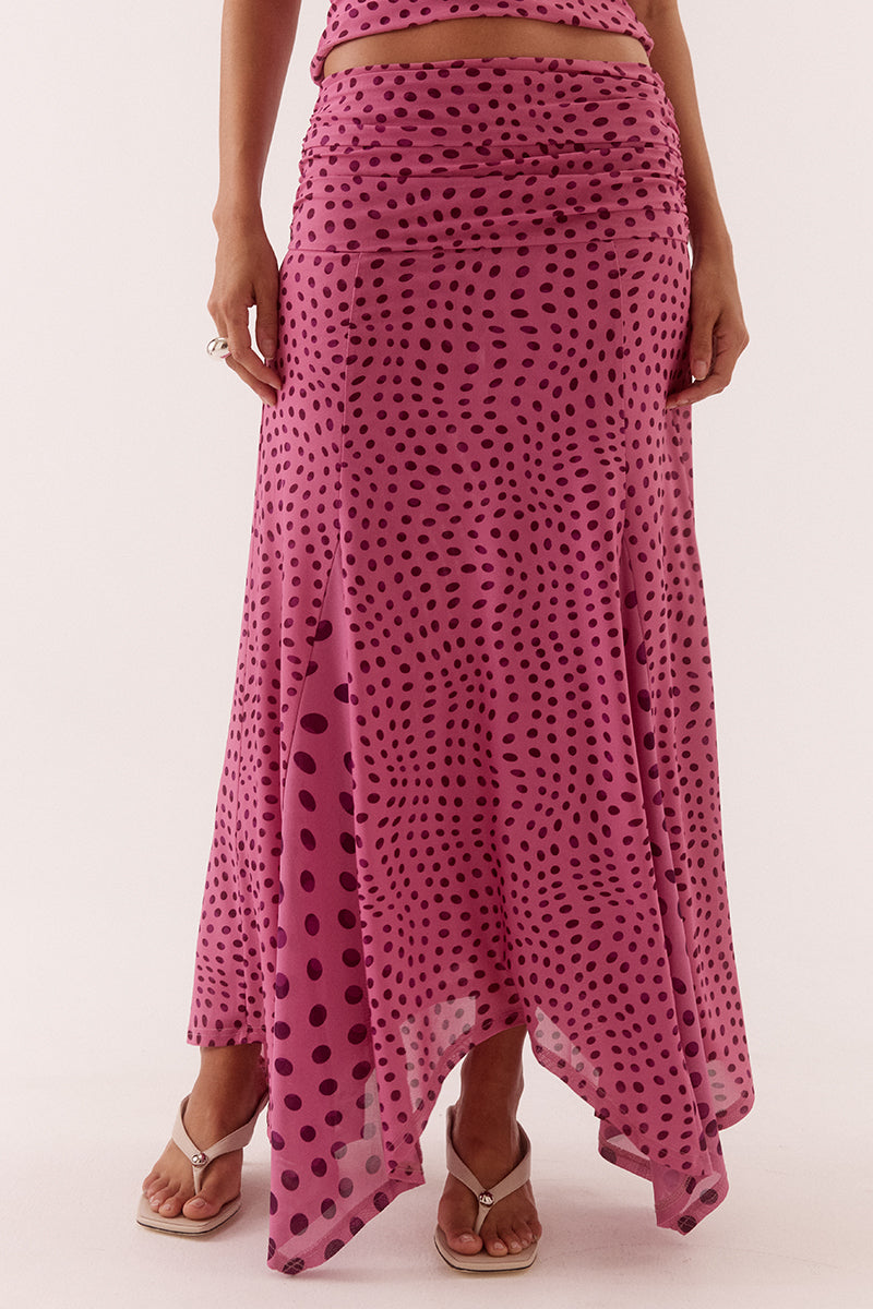 ZURI SKIRT - MAUVE