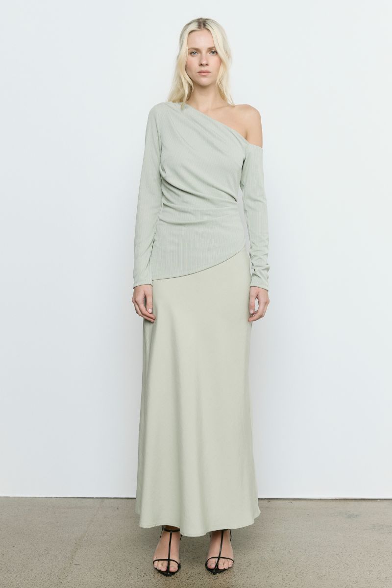 AURA COMBO DRESS - SPEARMINT