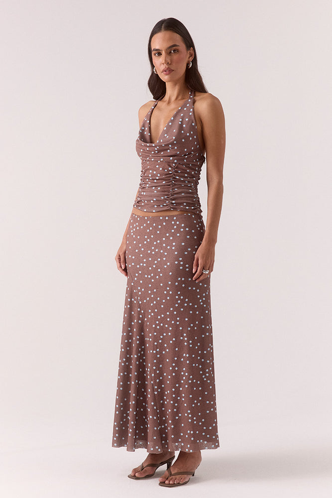 
                      
                        DELILAH TOP - MOCHA POLKA DOT
                      
                    