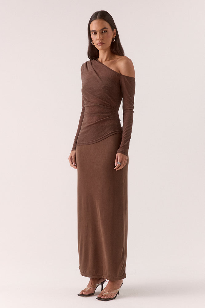 
                      
                        ZEYA LONG SLEEVE DRESS - MOCHA
                      
                    