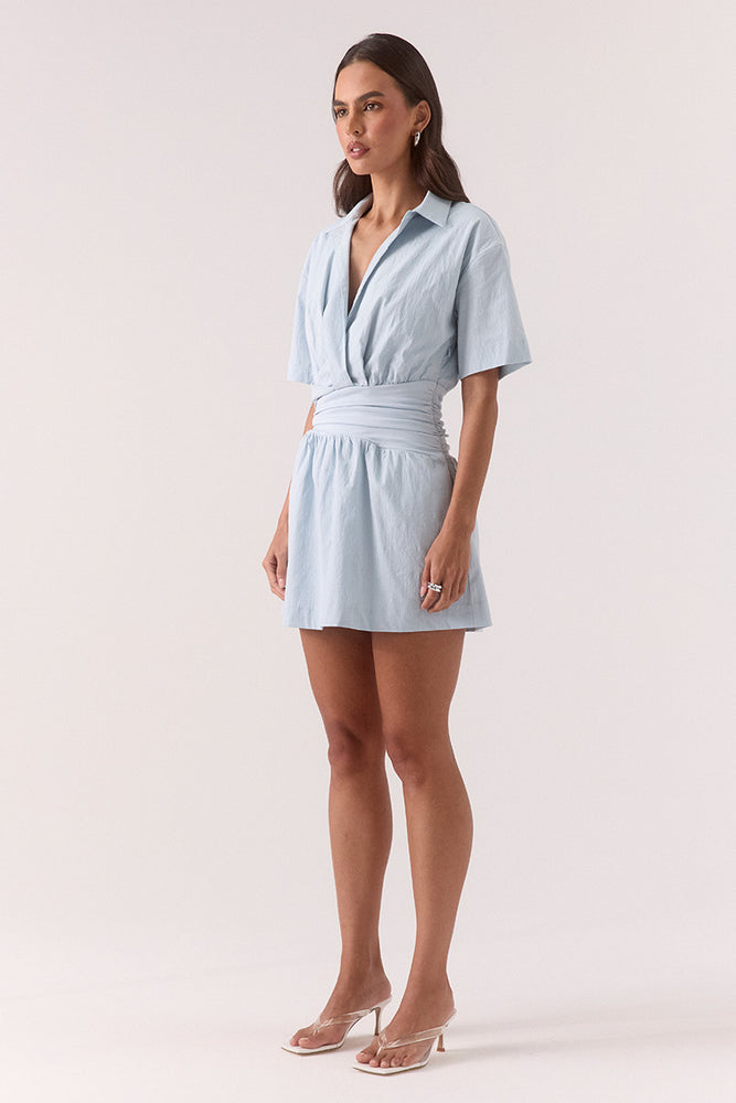 
                      
                        ATLAS MINI DRESS - VISTA BLUE
                      
                    