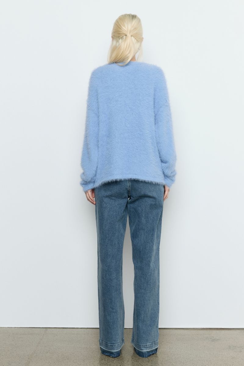 SABADO COMBO KNIT - CORNFLOWER