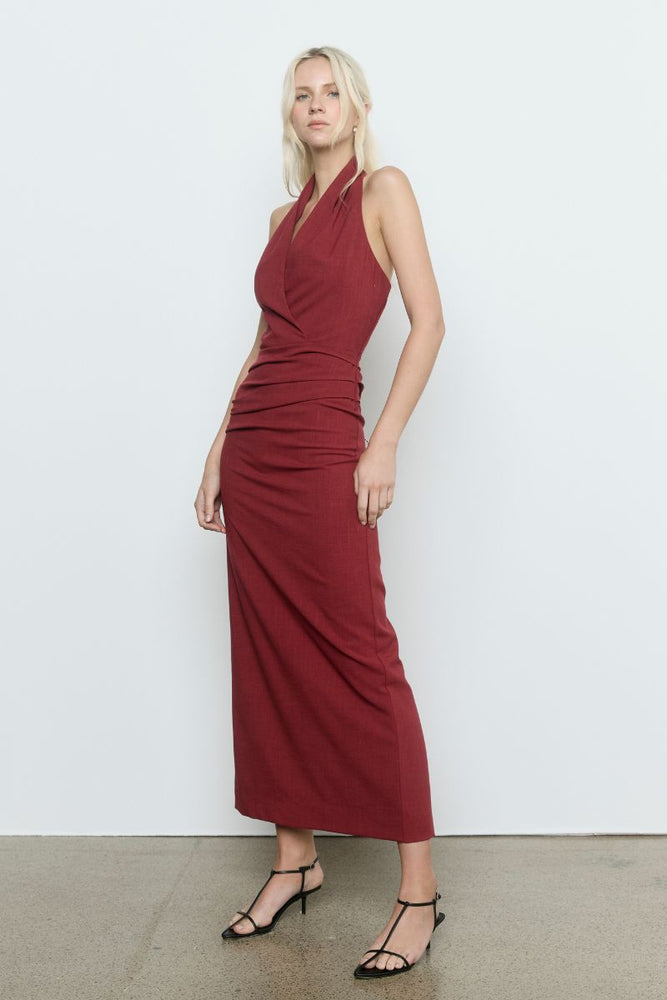 
                      
                        PRIYA DRESS - CRANBERRY
                      
                    