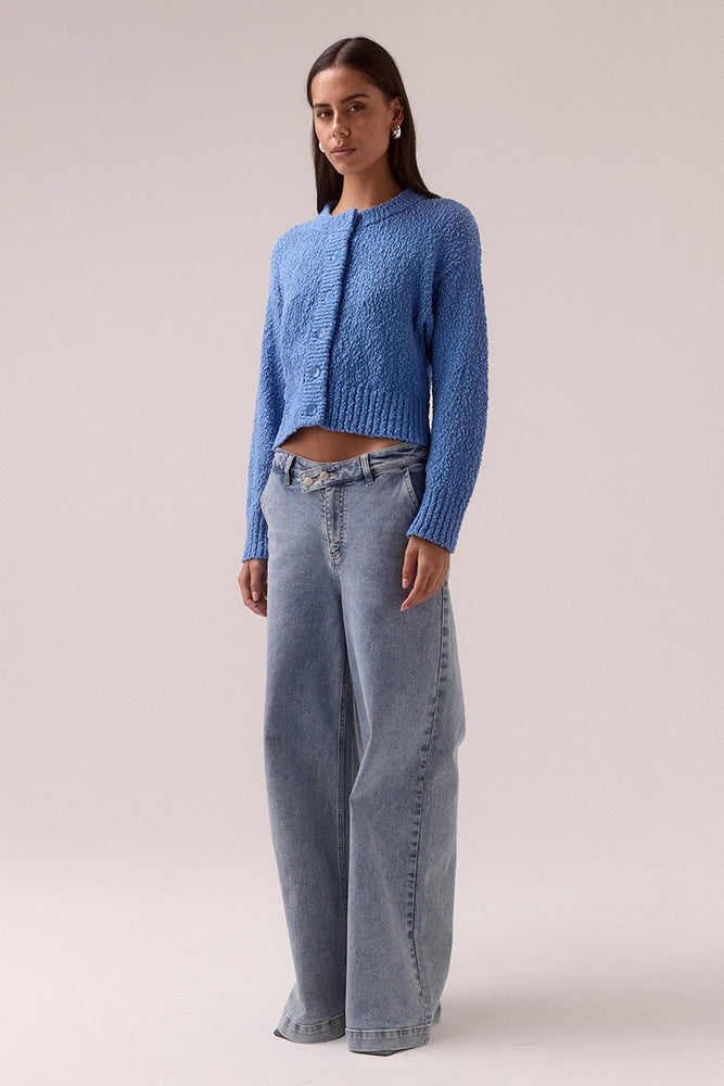
                      
                        ALLURE CARDIGAN - BLUE
                      
                    