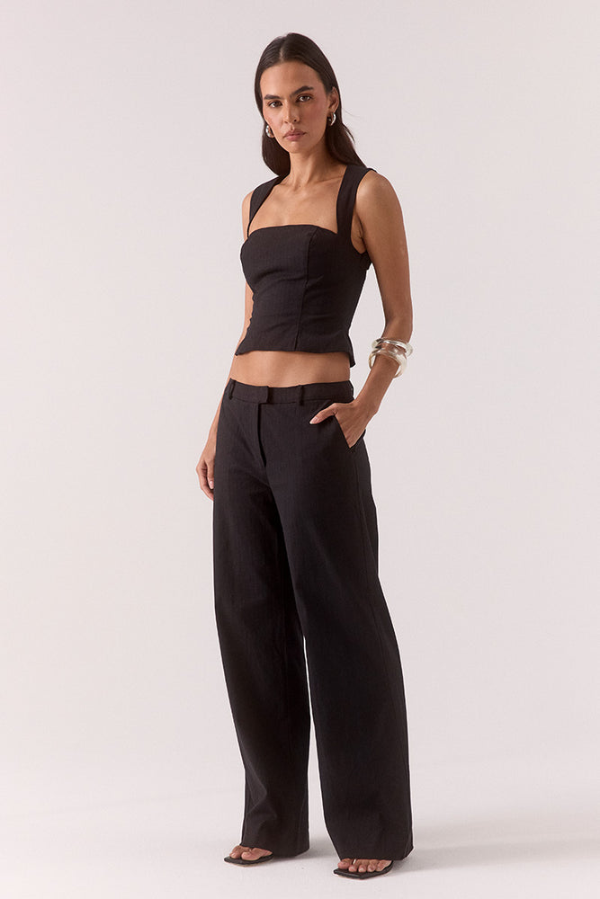 JUDE TOP - BLACK
