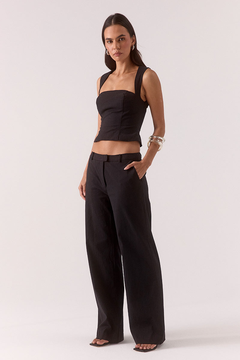 JUDE TOP - BLACK