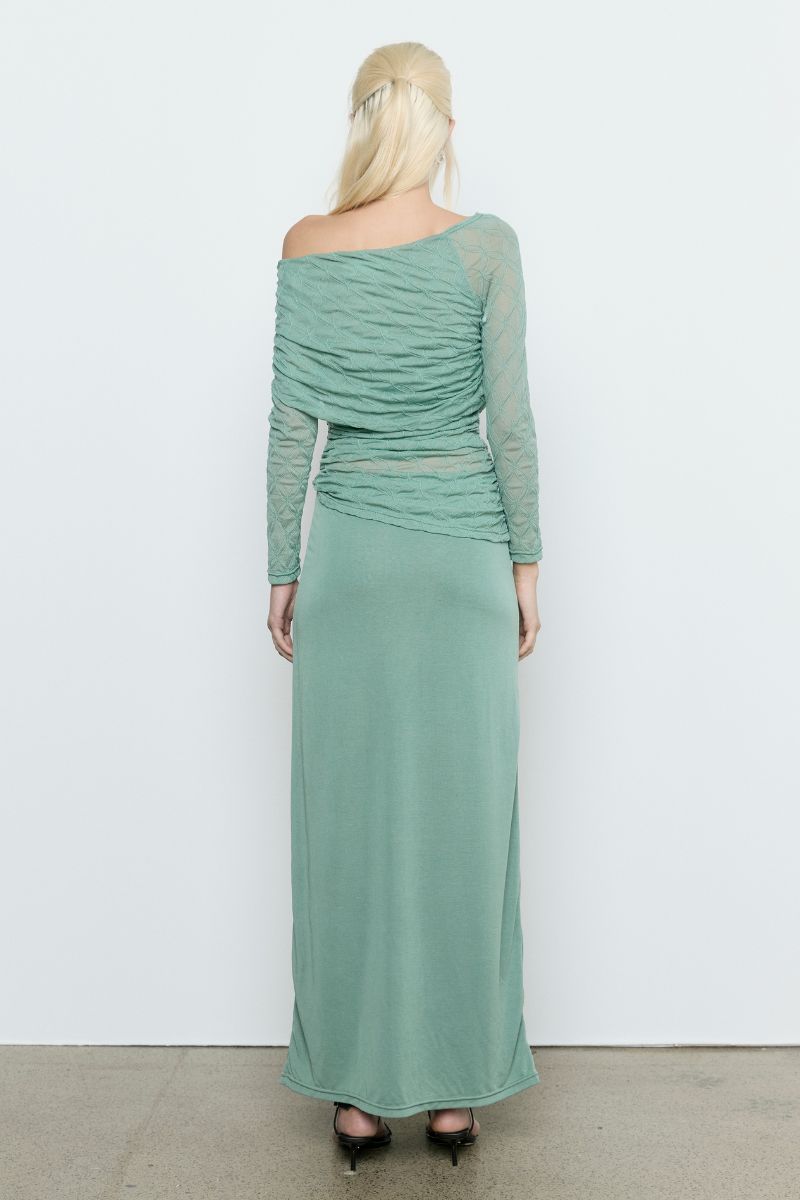 VENUS DRESS - EUCALYPTUS