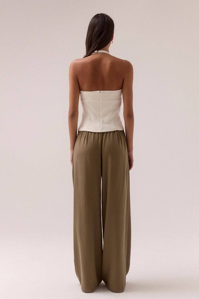 DEMI TOP - CHALK