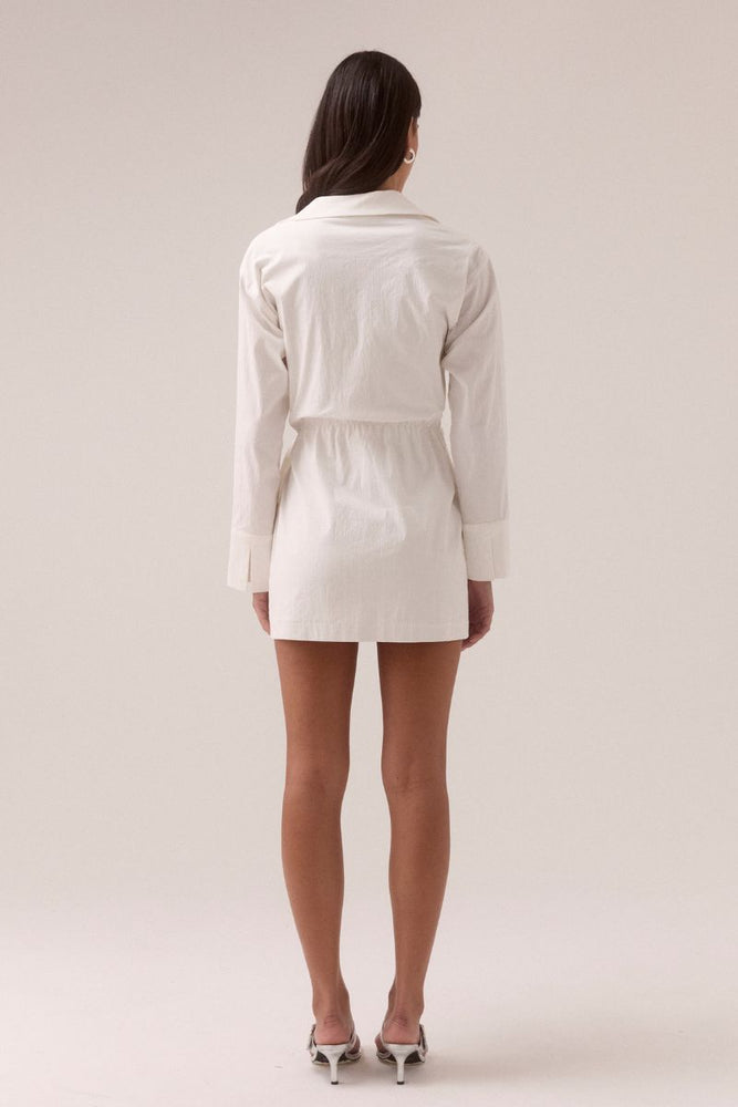 
                      
                        PRIMARY SHIRT DRESS - CHALK
                      
                    