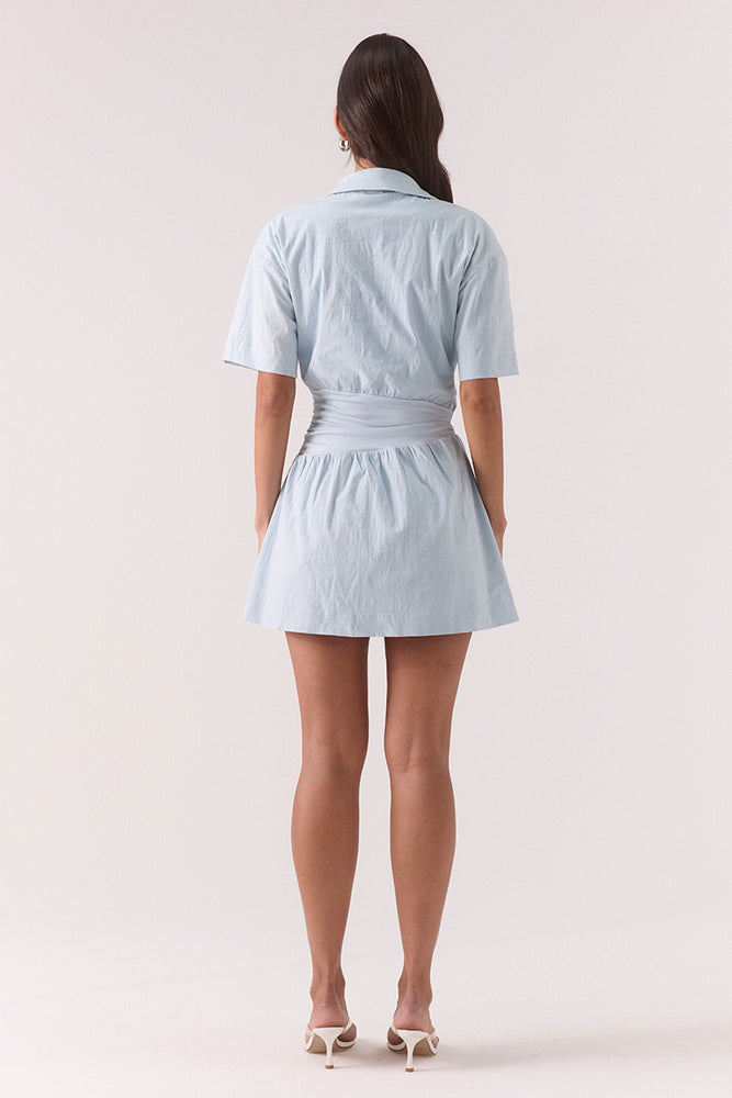 
                      
                        ATLAS MINI DRESS - VISTA BLUE
                      
                    