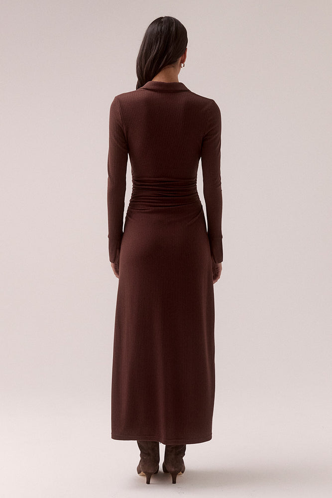 
                      
                        EMILE DRESS - CHOCOLATE
                      
                    