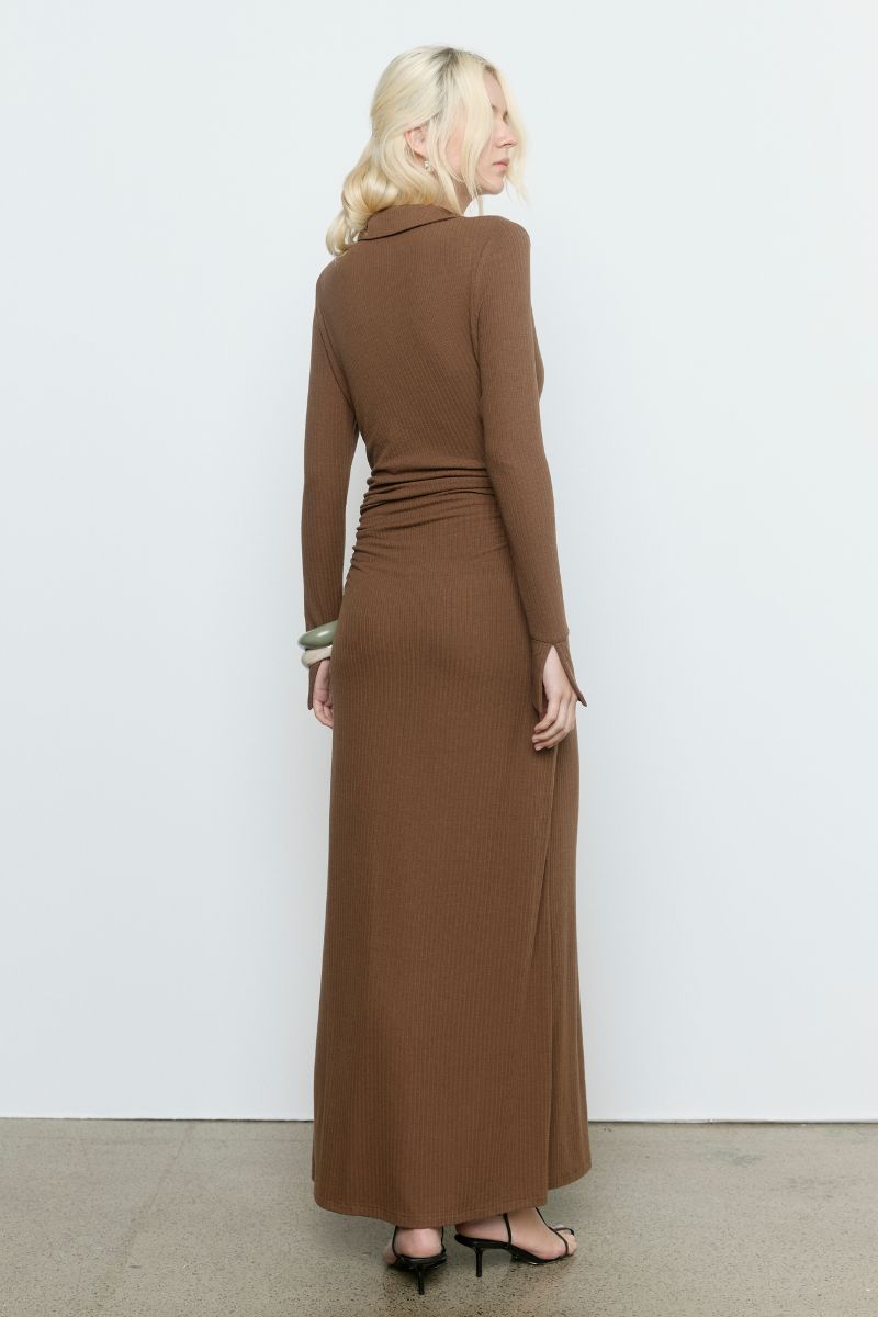 EMILE DRESS - NUTMEG