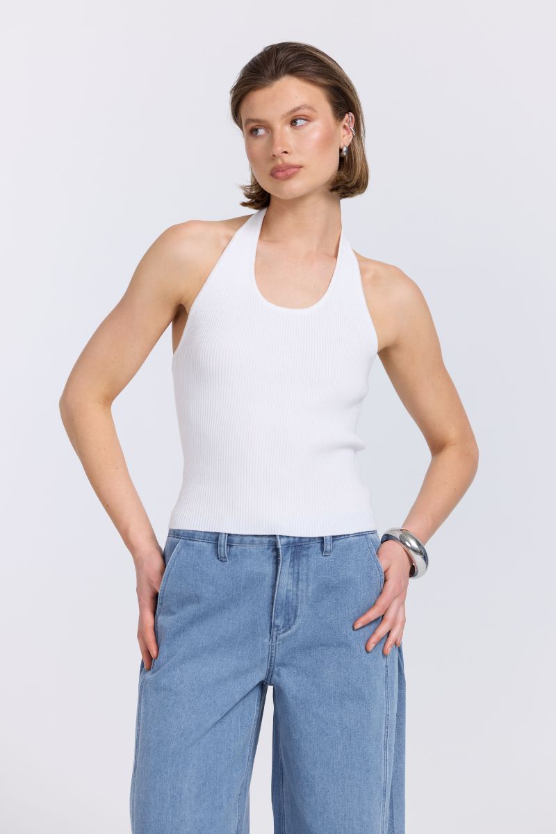 DUALITY KNIT CARDI SET - OFF WHITE