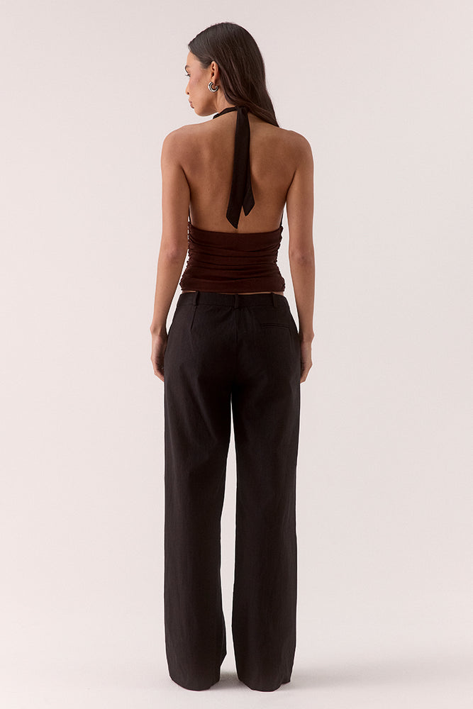 
                      
                        ALORA TOP - GANACHE / BLACK
                      
                    
