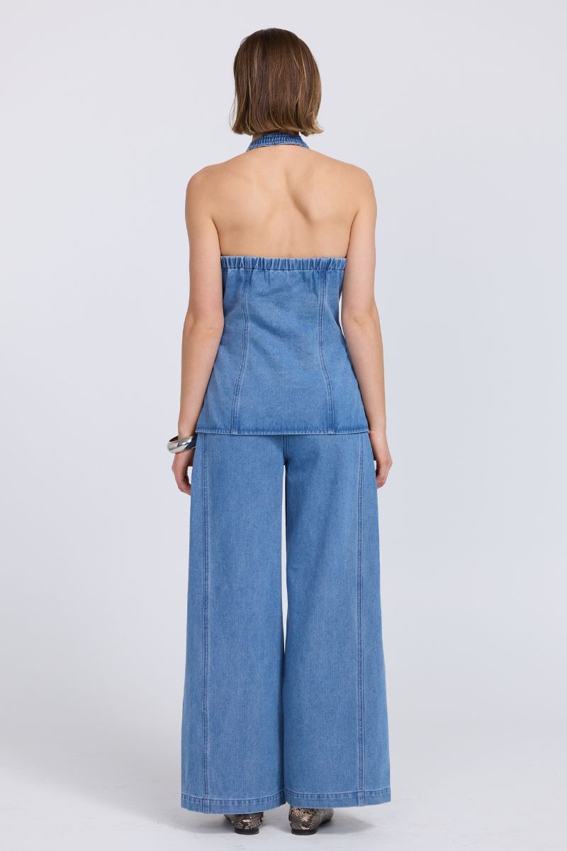 EVERLEIGH DENIM TUNIC - INDIGO
