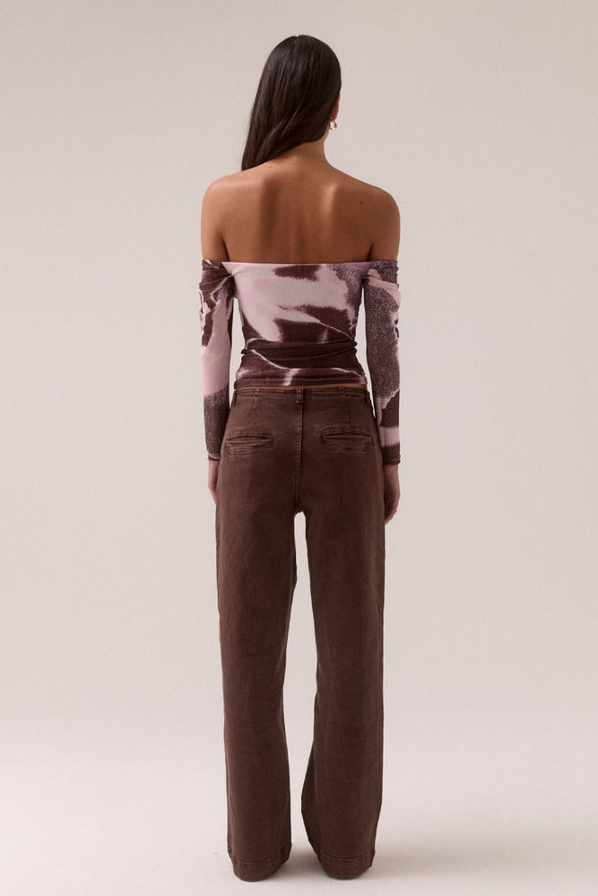 
                      
                        AFTERLIGHT LONG-SLEEVE TOP - RAISIN
                      
                    