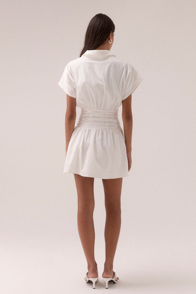 
                      
                        STELLAR MINI DRESS - CHALK
                      
                    