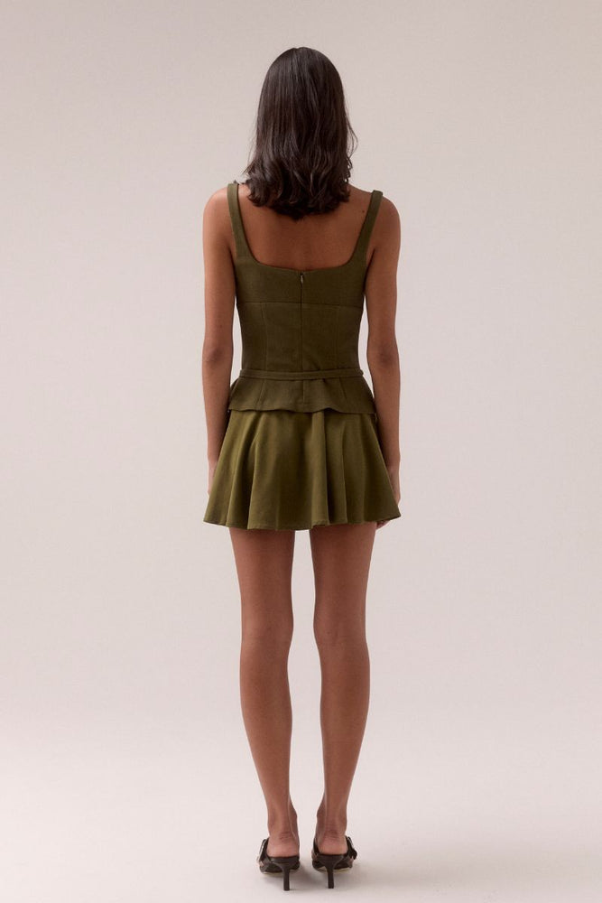 
                      
                        DEMI MINI DRESS - OLIVE
                      
                    