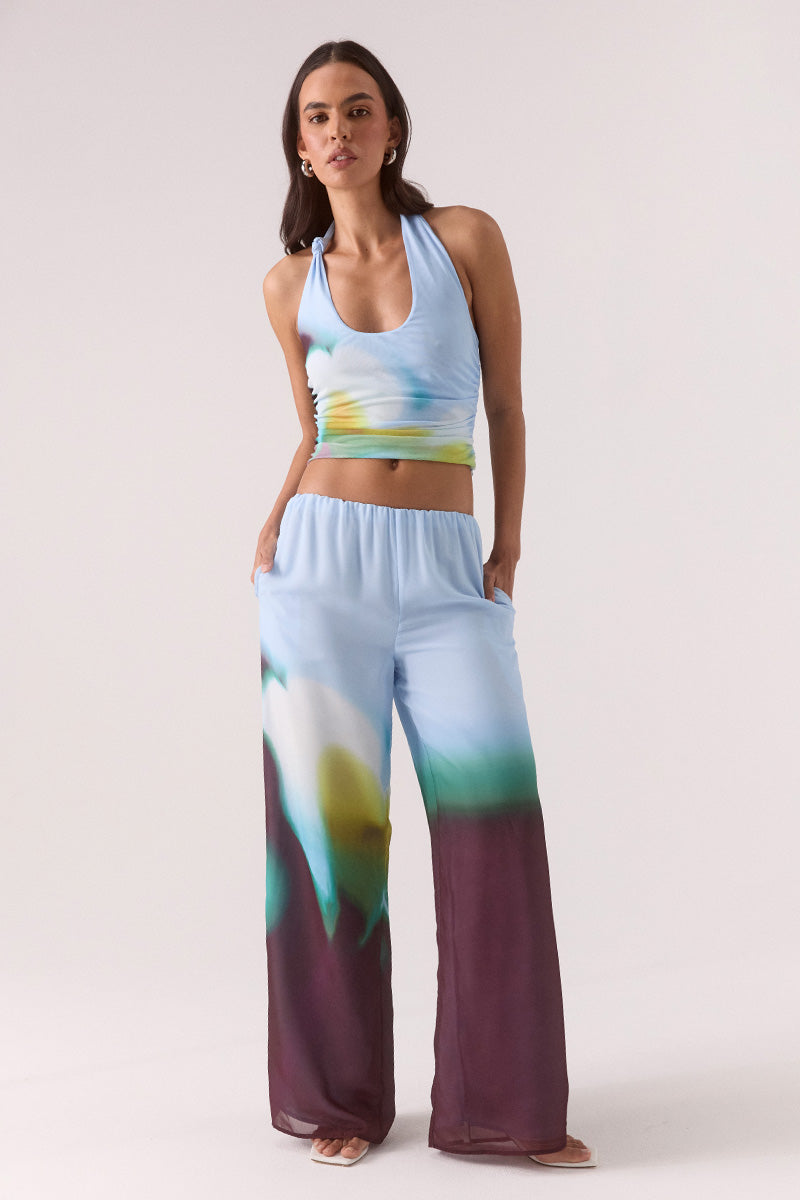 ZINNIA PANT - AZURE