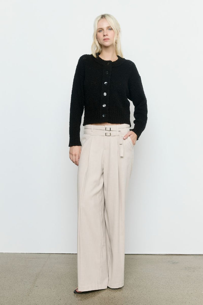 ALLURE CARDIGAN - BLACK