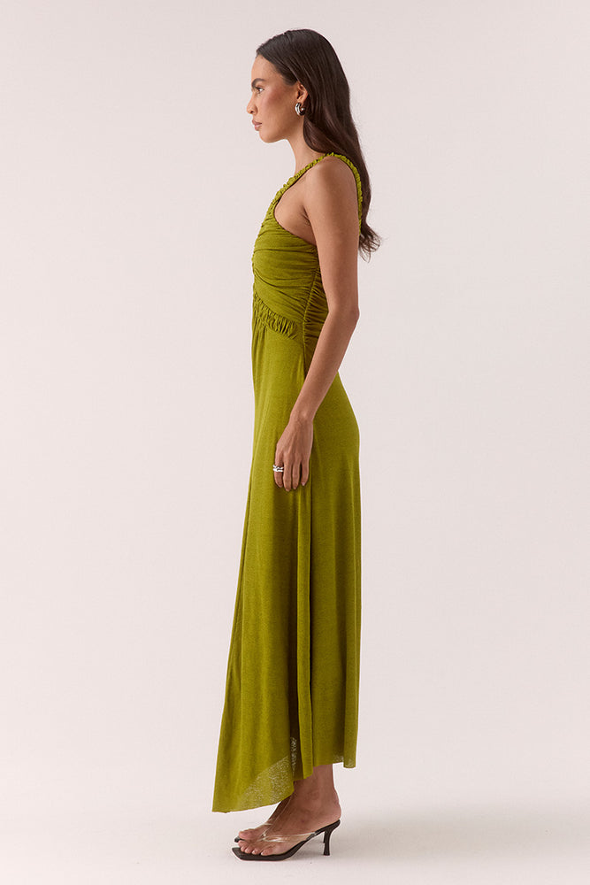 
                      
                        ALORA MIDI DRESS - VERDE
                      
                    