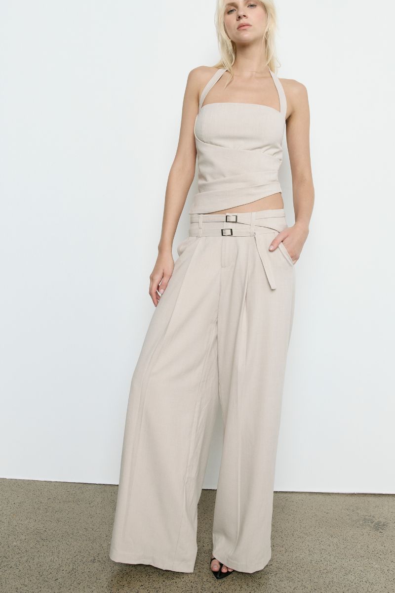 PRIYA TOP - BEIGE