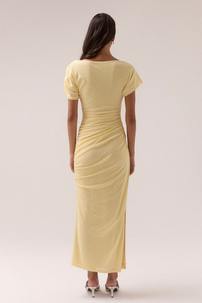 
                      
                        RUA OFF SHOULDER DRESS - LEMONADE
                      
                    