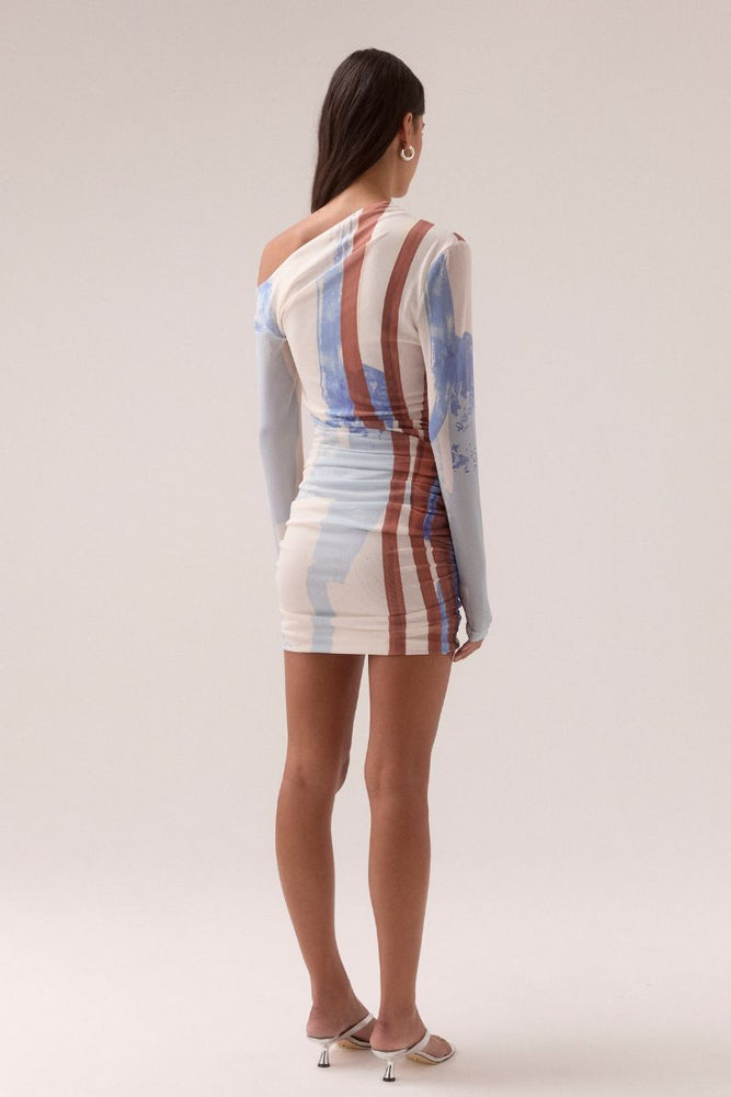 
                      
                        HUNTER MESH MINI DRESS - BLUE SPICE
                      
                    