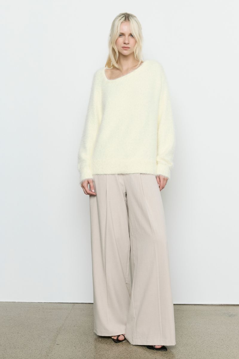 SABADO SWEATER - SOFT YELLOW