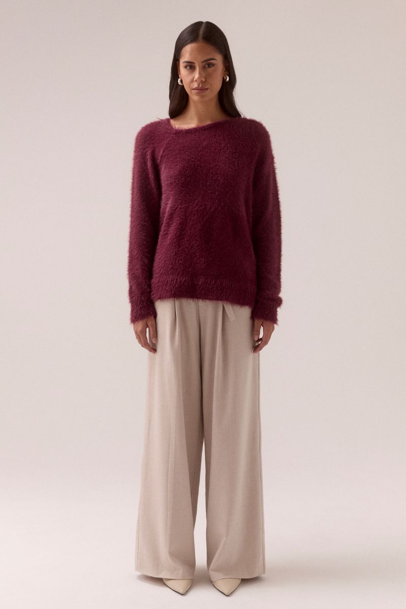 SABADO SWEATER - MERLOT