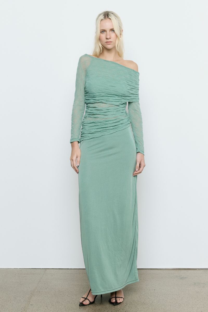 VENUS DRESS - EUCALYPTUS