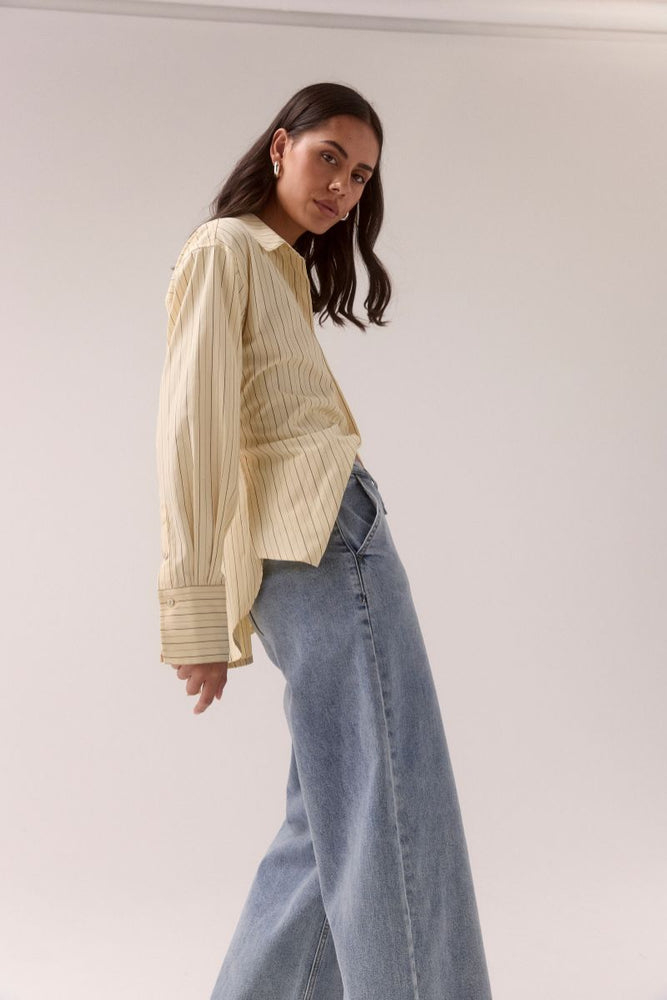 
                      
                        BRYNN SHIRT - LEMONADE STRIPE
                      
                    