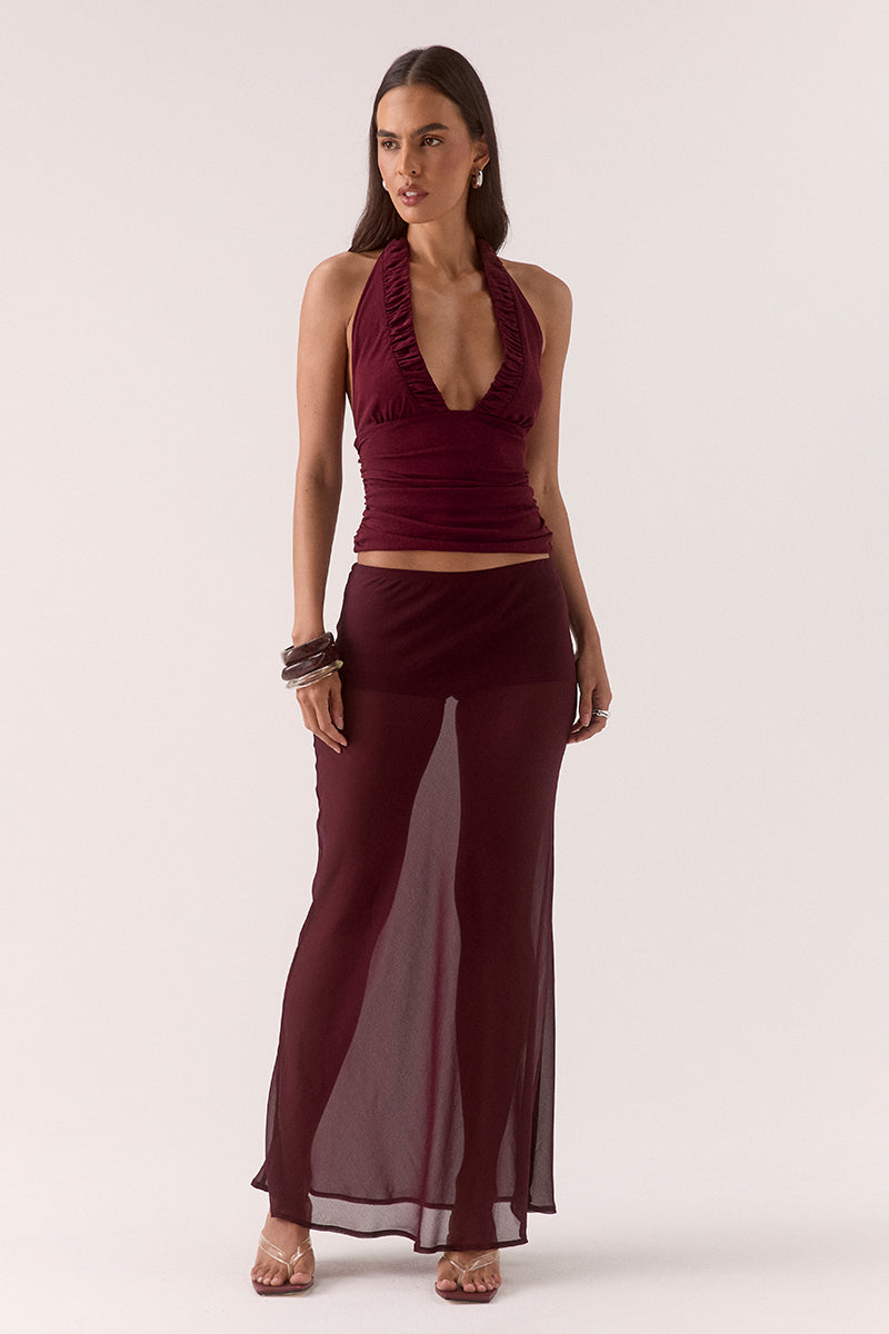 EUPHORIA SKIRT - CHECK