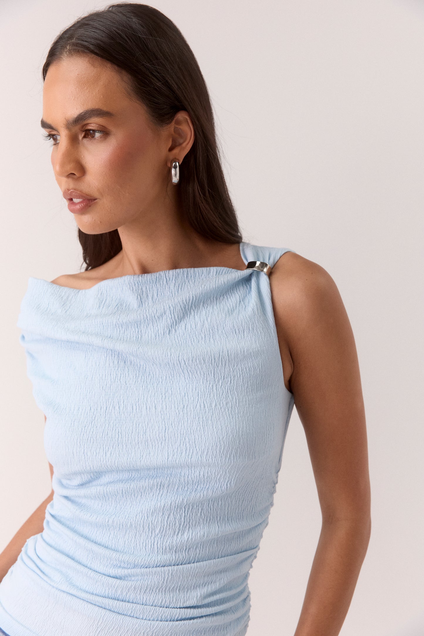 TALIA TOP - VISTA BLUE