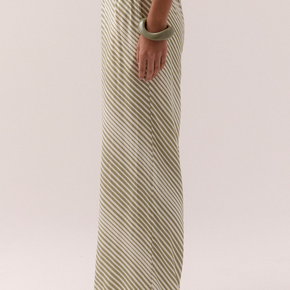 
                      
                        VISTA PANTS - OLIVE STRIPE
                      
                    