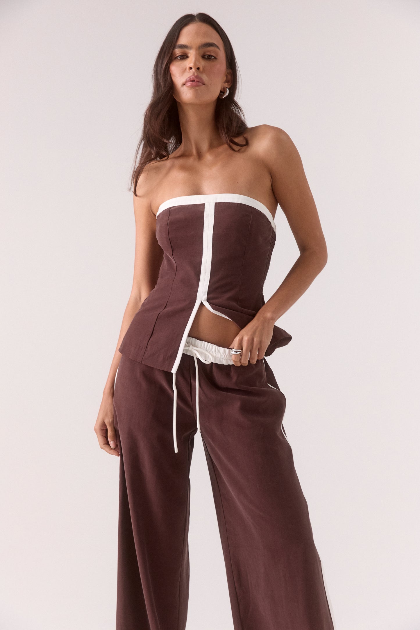 SORA BODICE - GANACHE