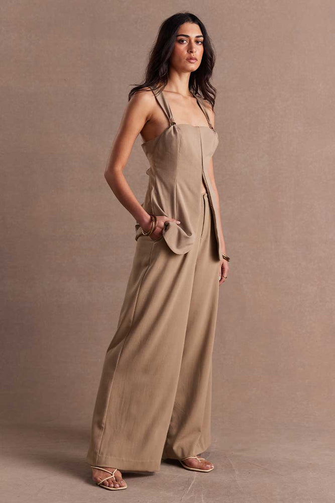 
                      
                        ADORNE TOP - TAN
                      
                    